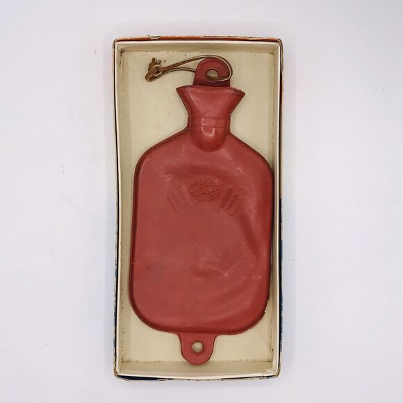 Vintage 1950's BF Goodrich Hot Water Bottle Model #1020 with Box For Baby 10x5" - Picture 4 of 5